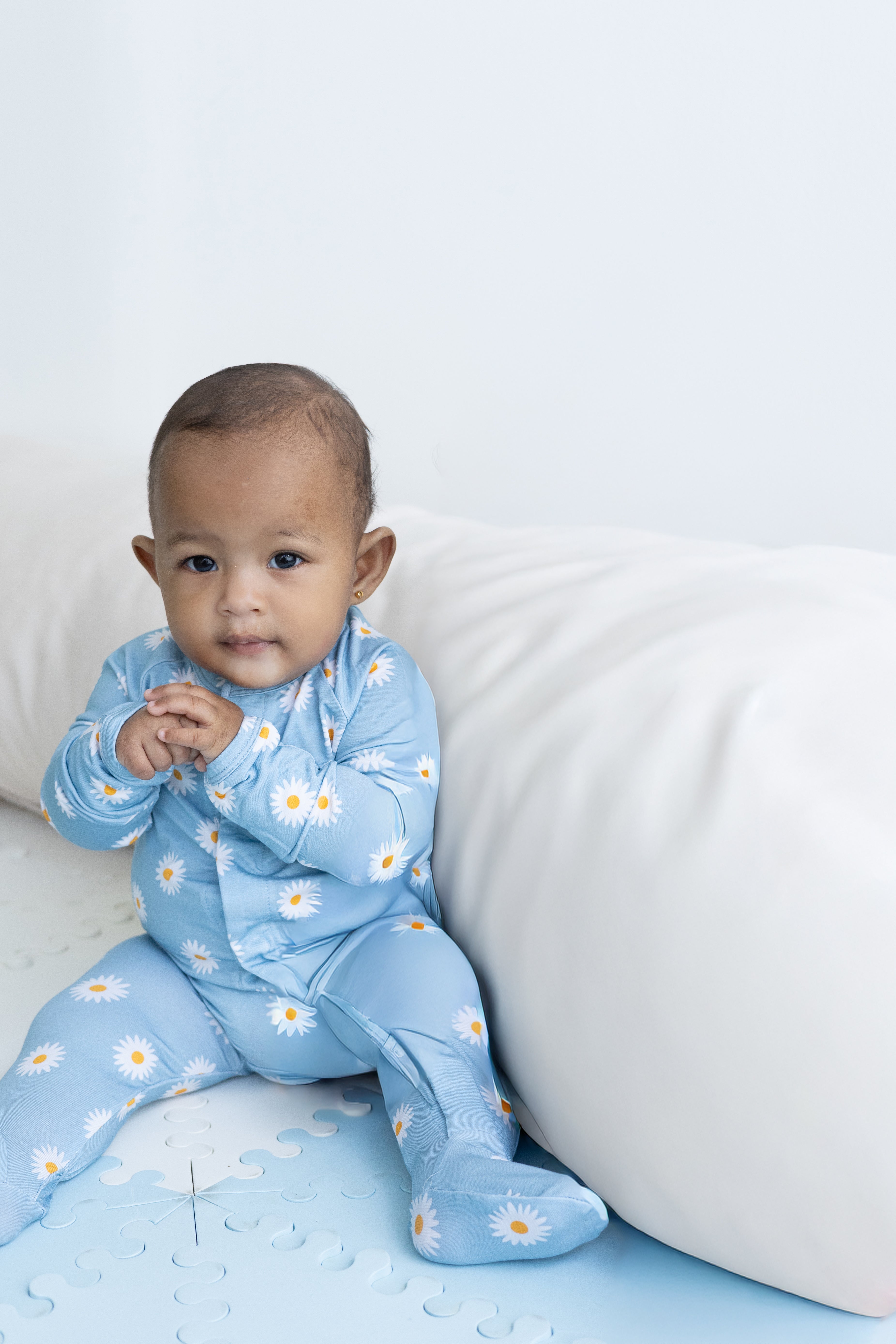 Footie Romper Flowers