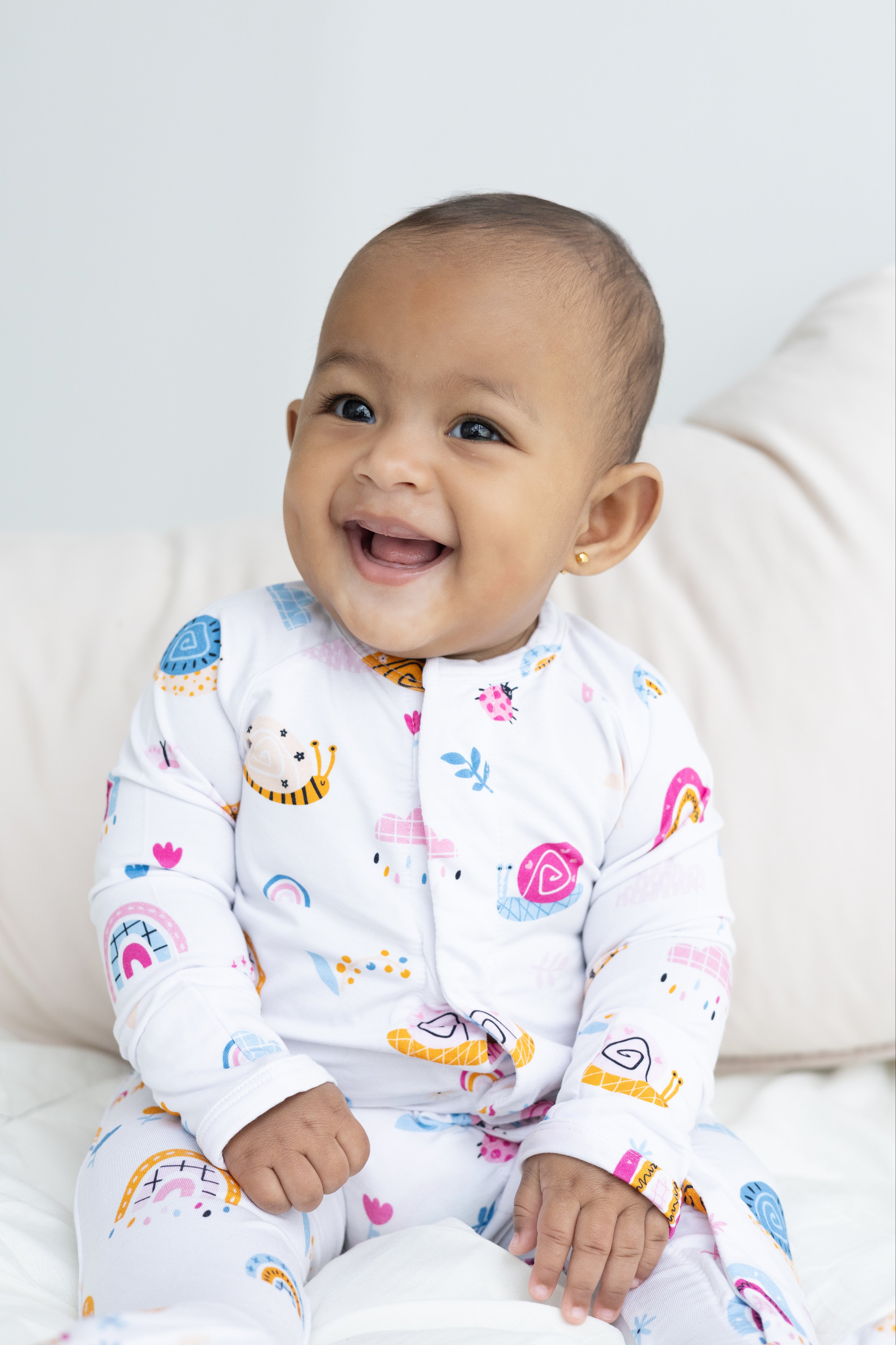 Romper Organic Rainbow Land