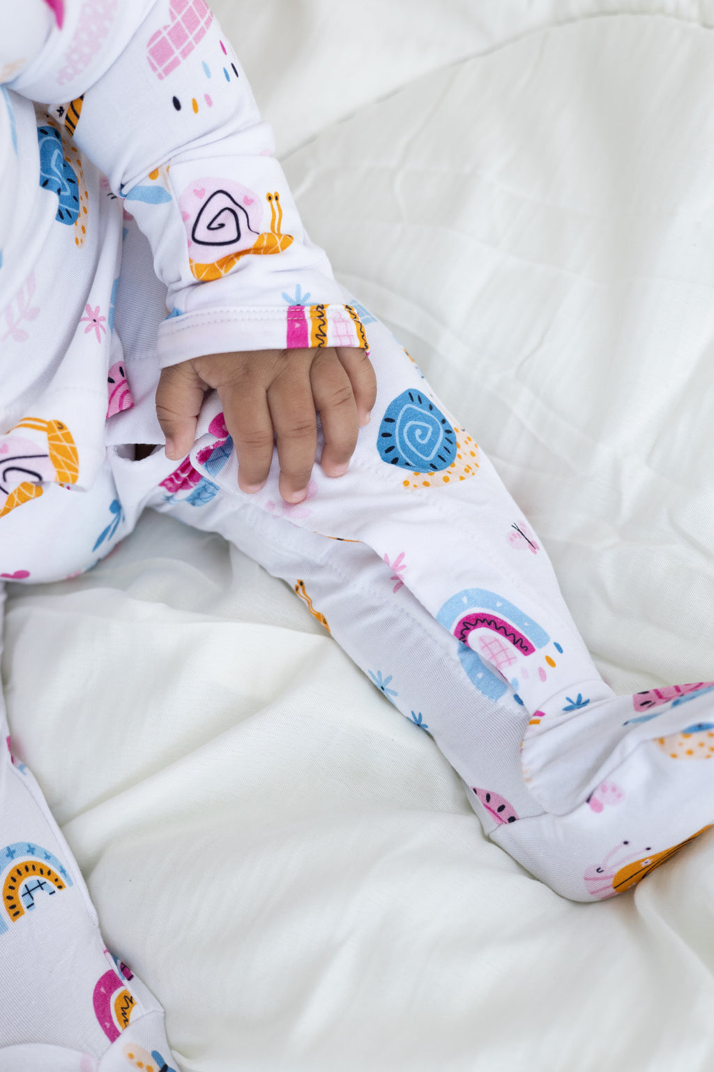 Footie Romper Rainbow Land