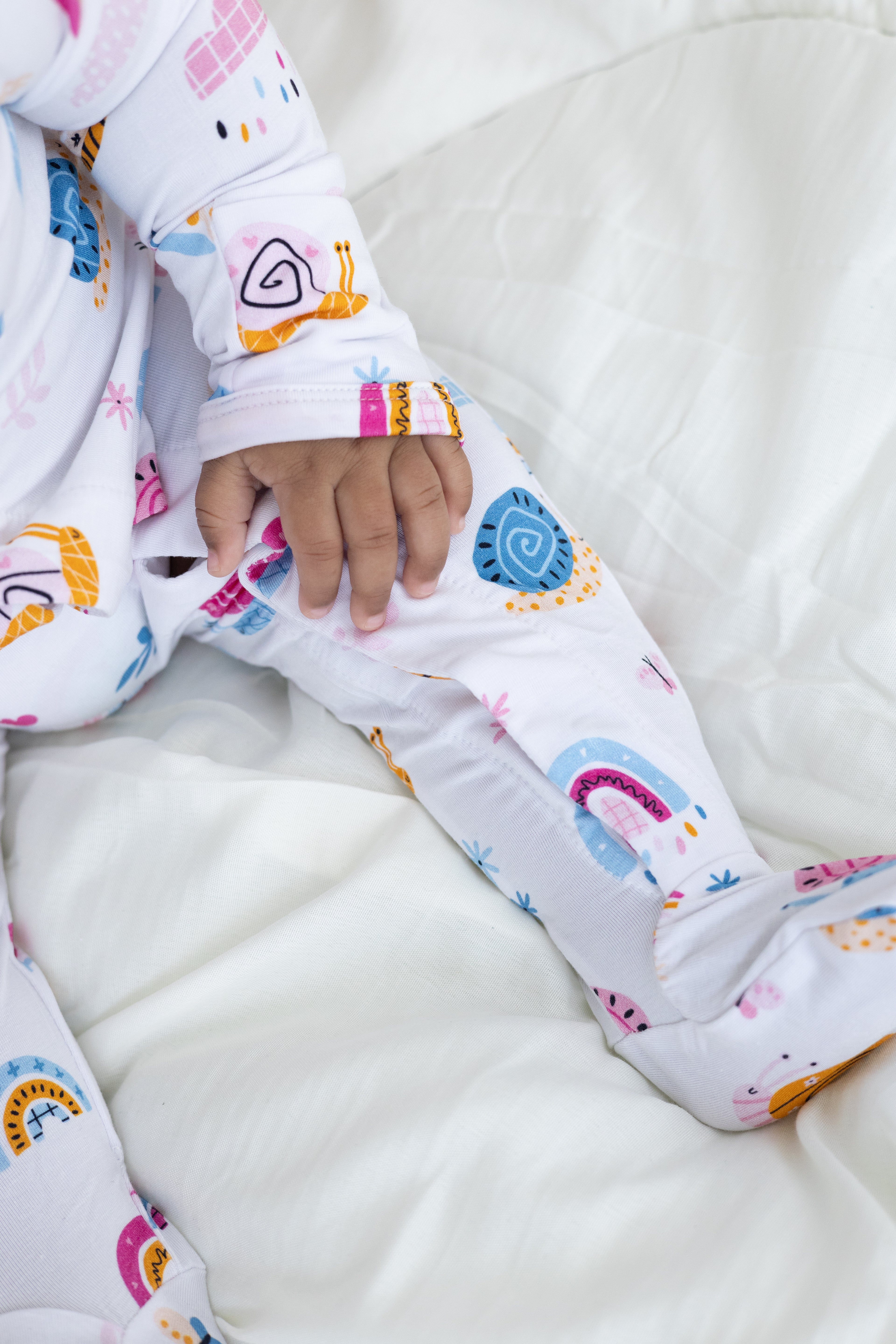 Footie Romper Rainbow Land