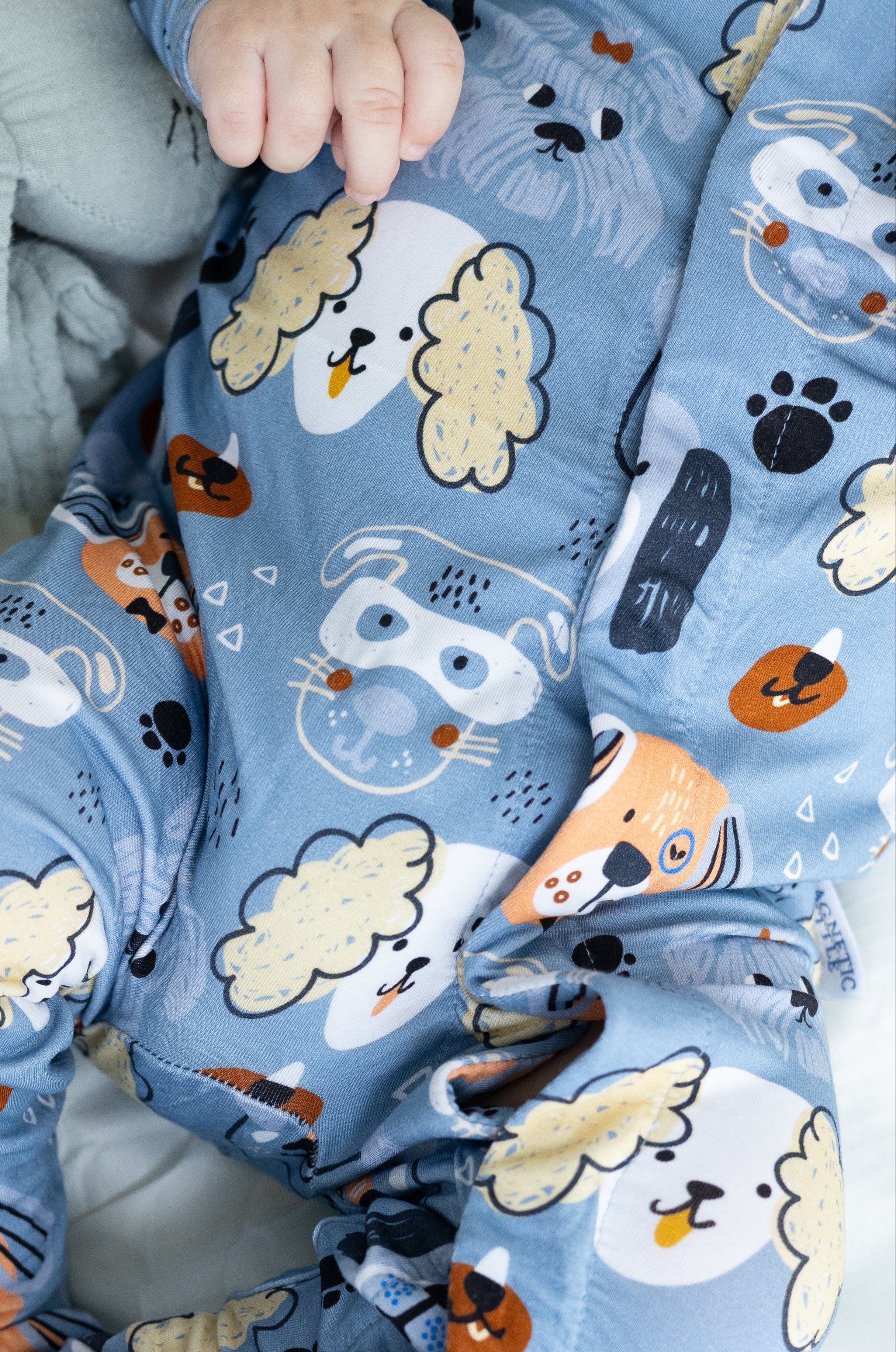 Romper Organic Dog Land