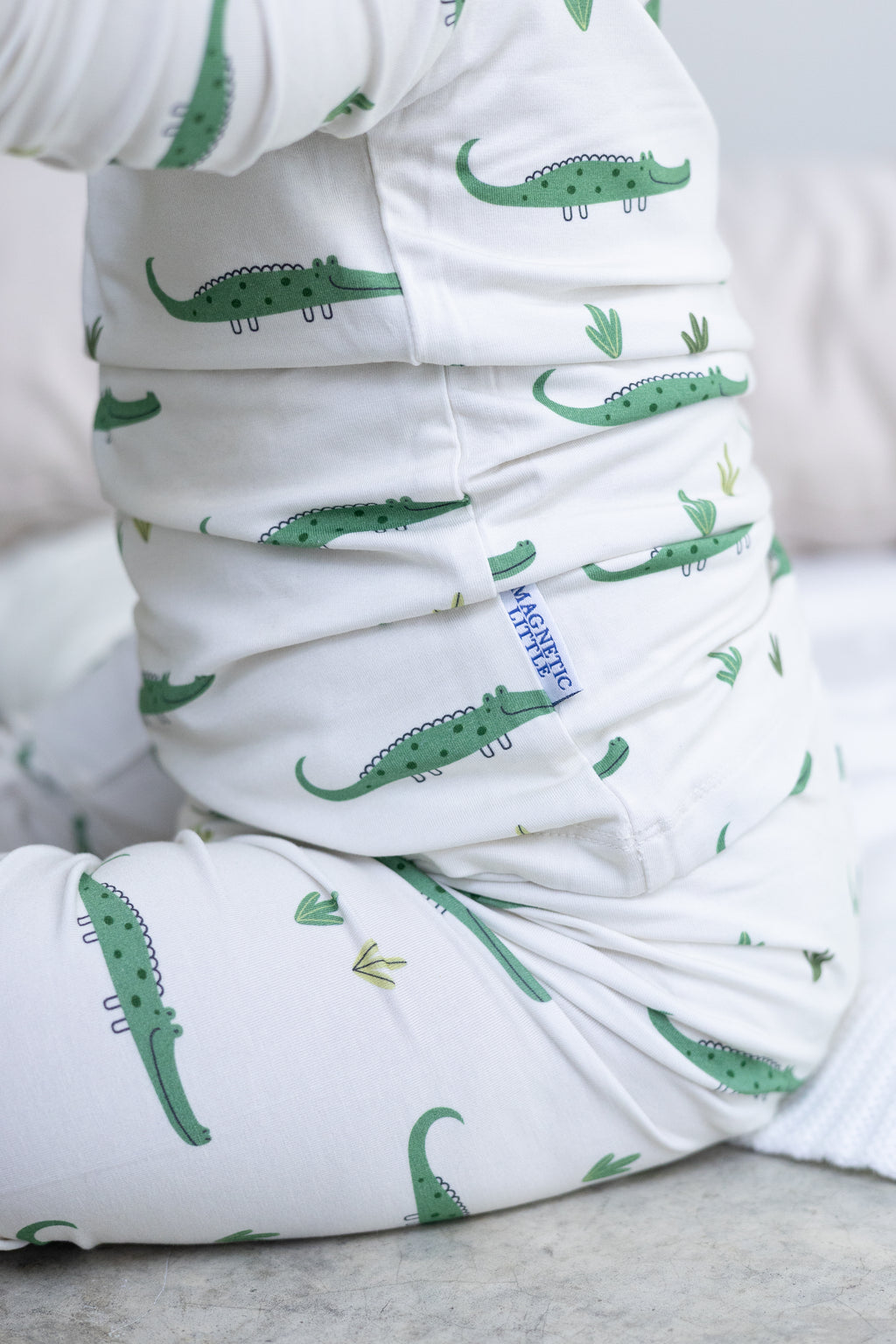 Organic Green Crocodile