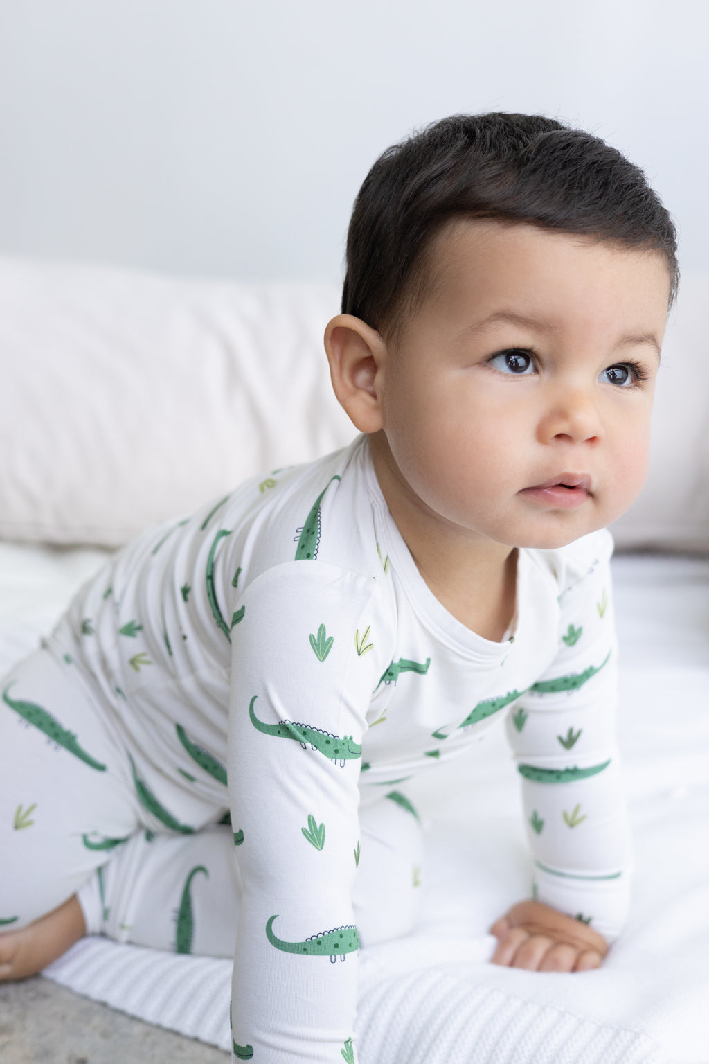 Organic Green Crocodile