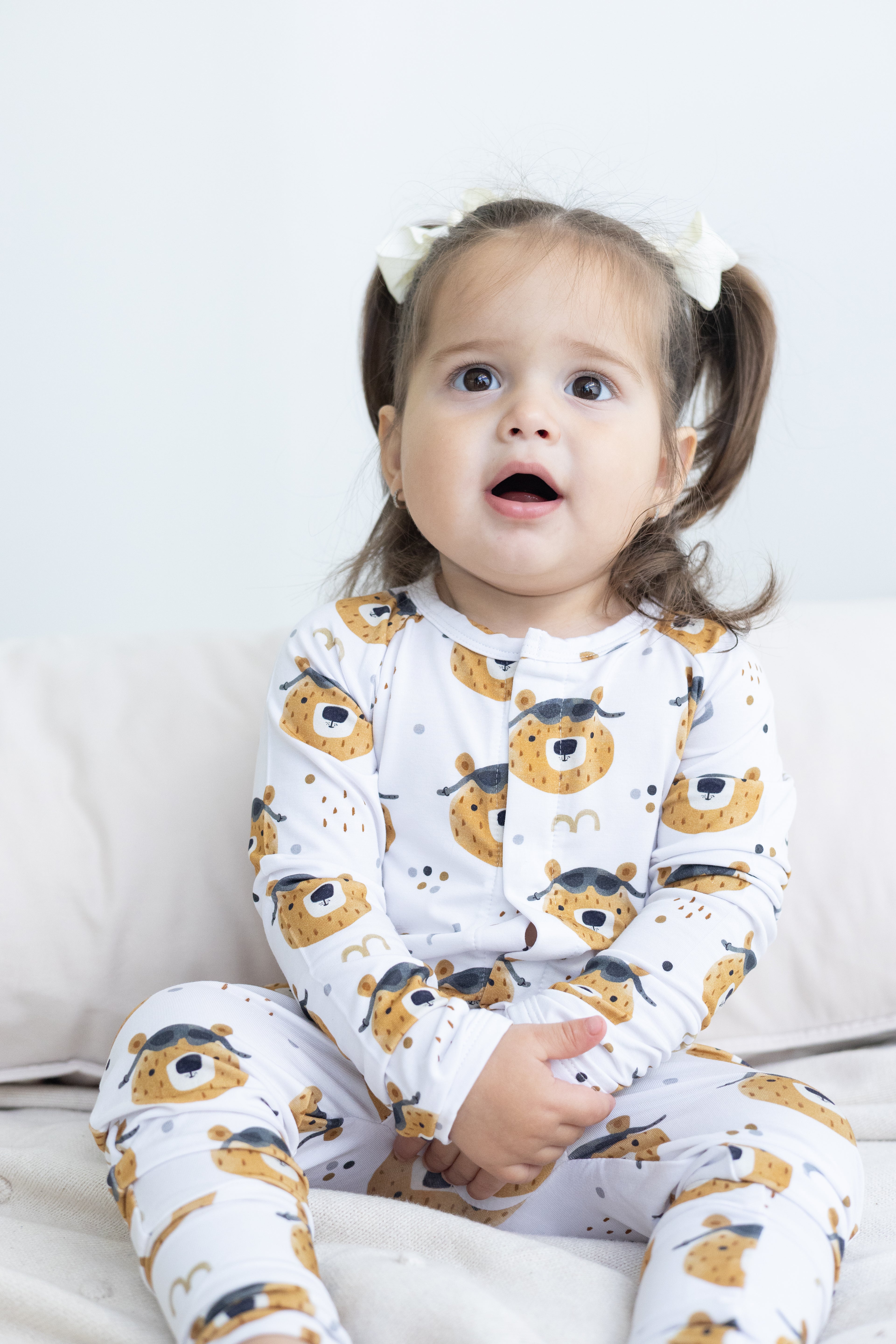 Romper Organic Cool Bears